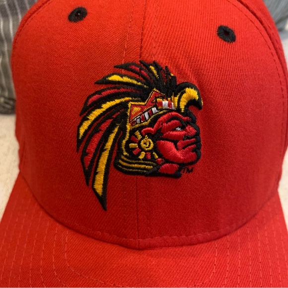 New Era San Diego State Aztecs Tyro.001 Collegiate Red Fitted Cap Hat - Picture 5 of 5